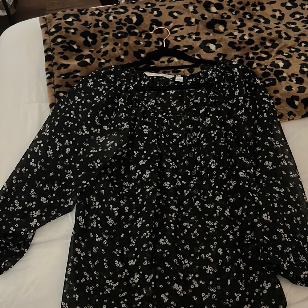 Lauren Conrad size small sheer top